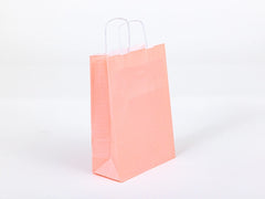 Cadeautasje pastelroze 240x100x320mm 1 stuks