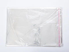 OPP-gripzakjes met zelfklevende achterkant, 350x450 mm, verpakking van, set van 5