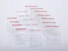 One hundred fleece bags 200x300mm 40µm, pack of 100, set of 10