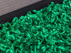 Vulmateriaal voor pakketten BASIC papieren ecologisch decoratief snippers Donkergroen - Karton 1kg