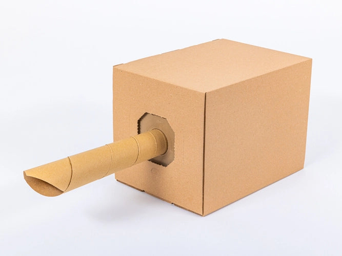 Premium papieropvuller op rol met dispenser 350 mm x 450 m 80 g/m² 1 stuk