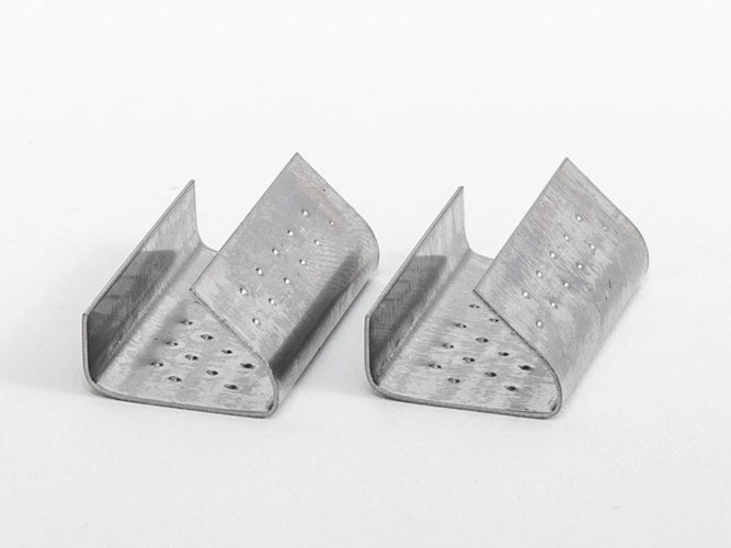 Plaatmetalen sluitingen 13 mm, doos van, voor PP-tape, 1 doos, set van 1 stuk