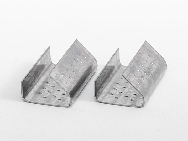 Plaatmetalen sluitingen 13 mm, doos van, voor PP-tape, 1 doos, set van 1 stuk